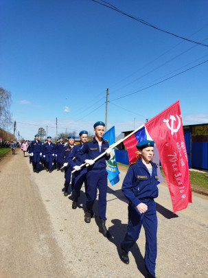 Митинг, посвященный Победе в ВОв..